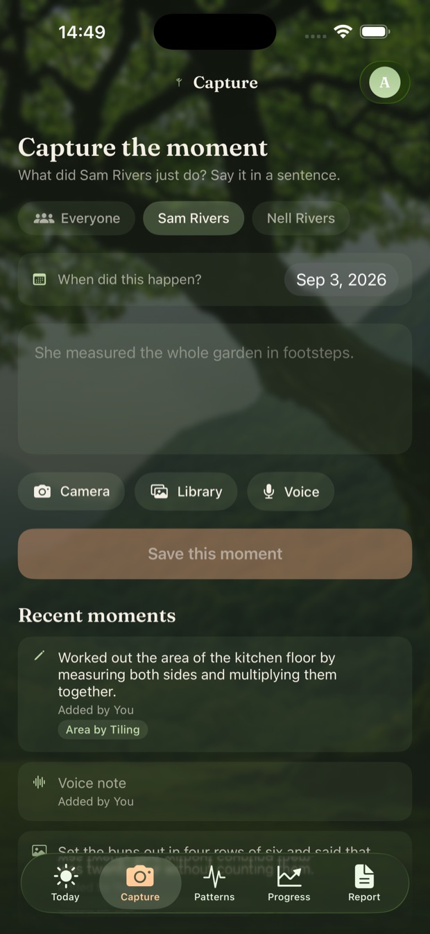 Capture the moment on iPhone