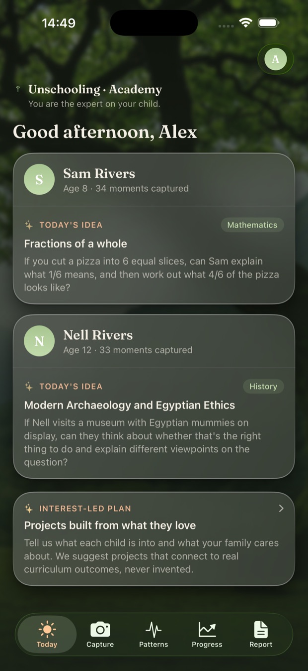 Today on iPhone